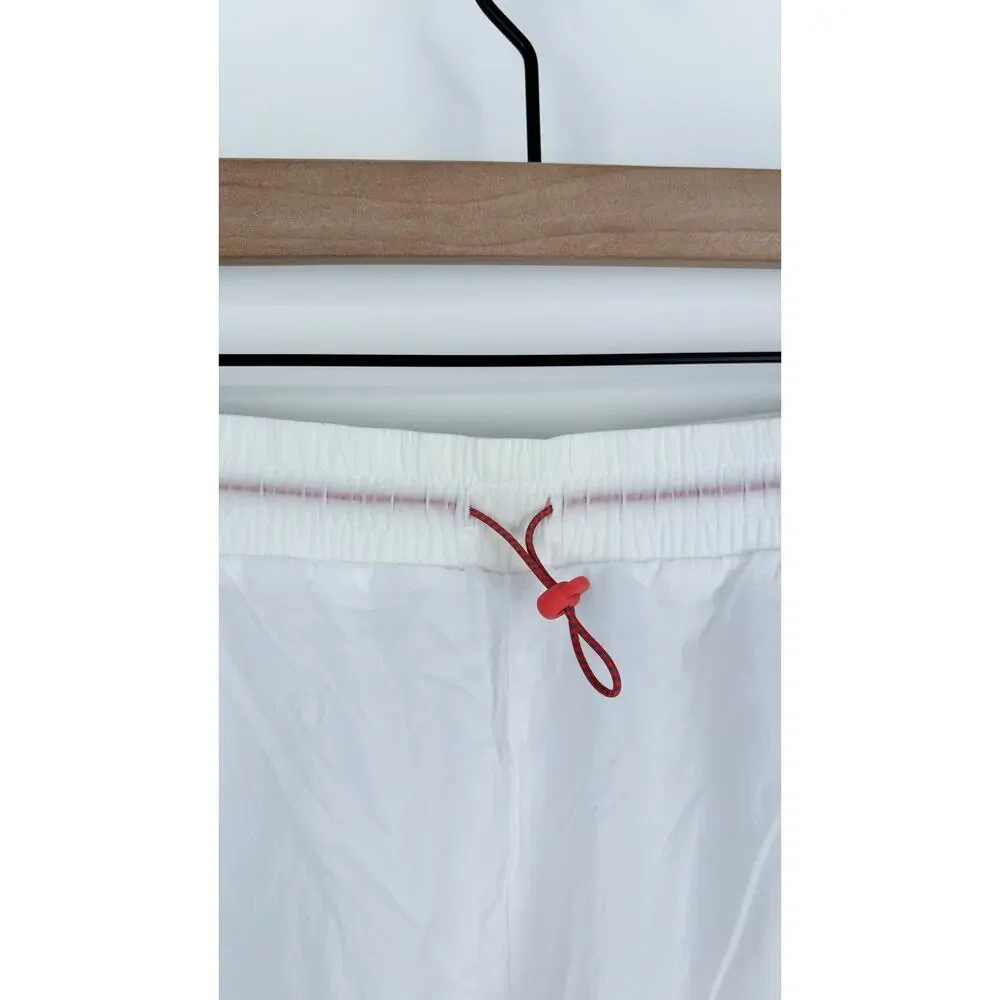 Gymshark Pulse Woven Jogger Pants Womens Size Large White B1A9F New Pink Track